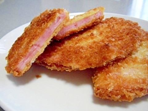 塊ハムがなくても!サクっとハムカツ♪